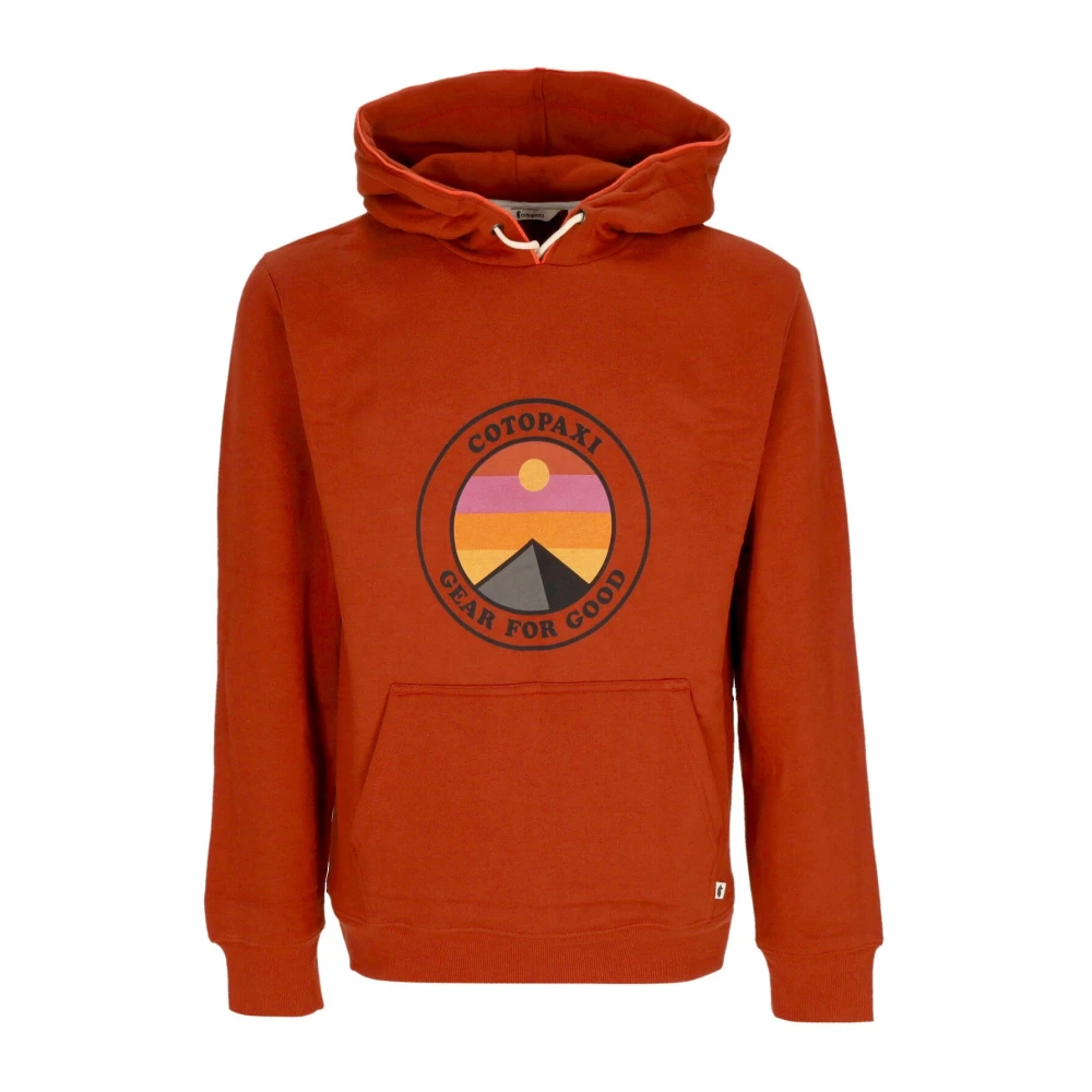 Cotopaxi Kruidige Heren Hoodie met Retrostijl Brown Heren