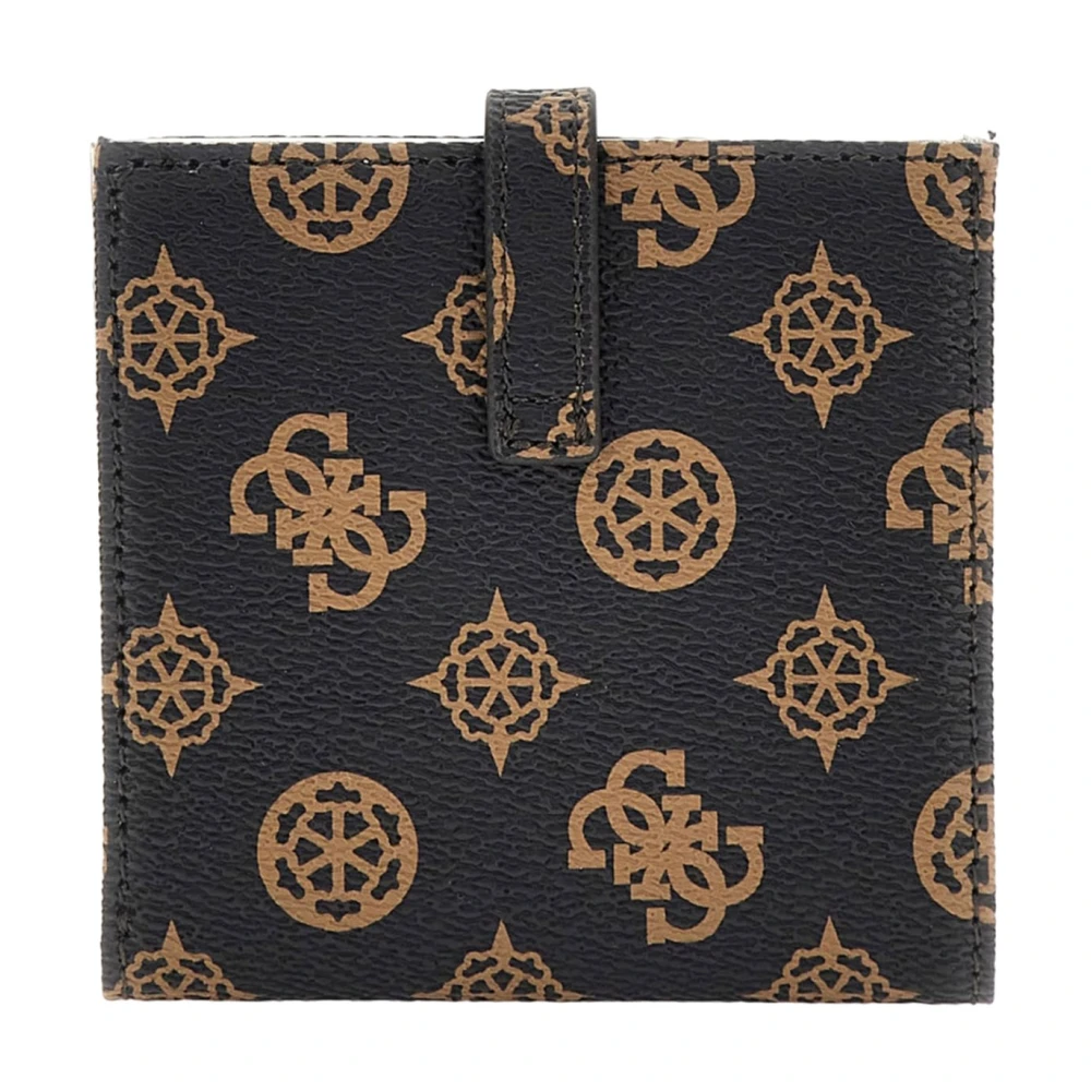 Guess Bruine Synthetische Damesportemonnee Brown Dames