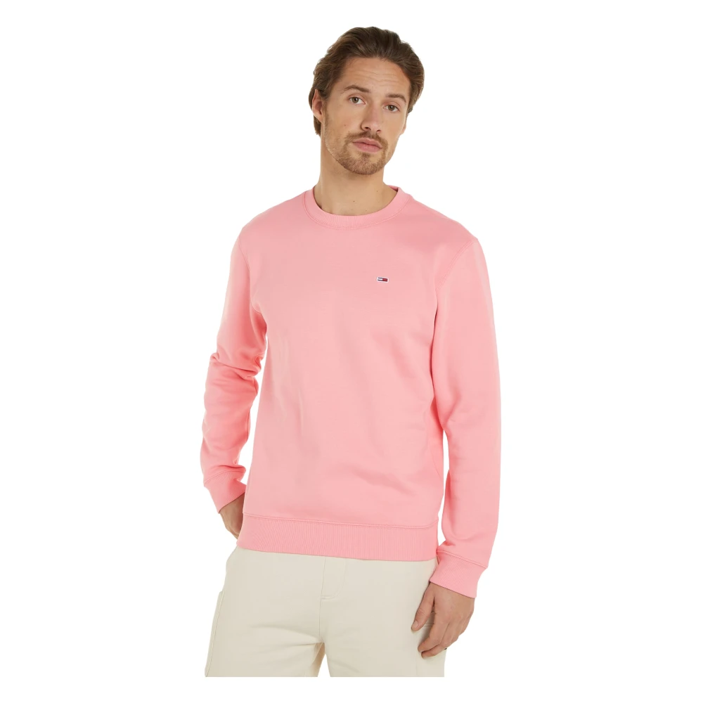 Tommy Jeans Sweatshirts Pink Heren
