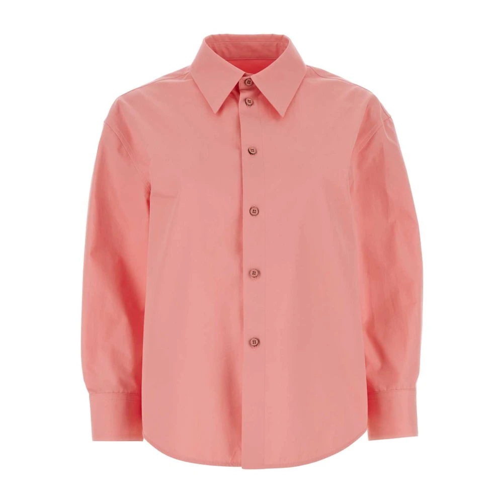 Jil Sander Roze Poplin Overhemd Stijlvol en Trendy Pink Dames