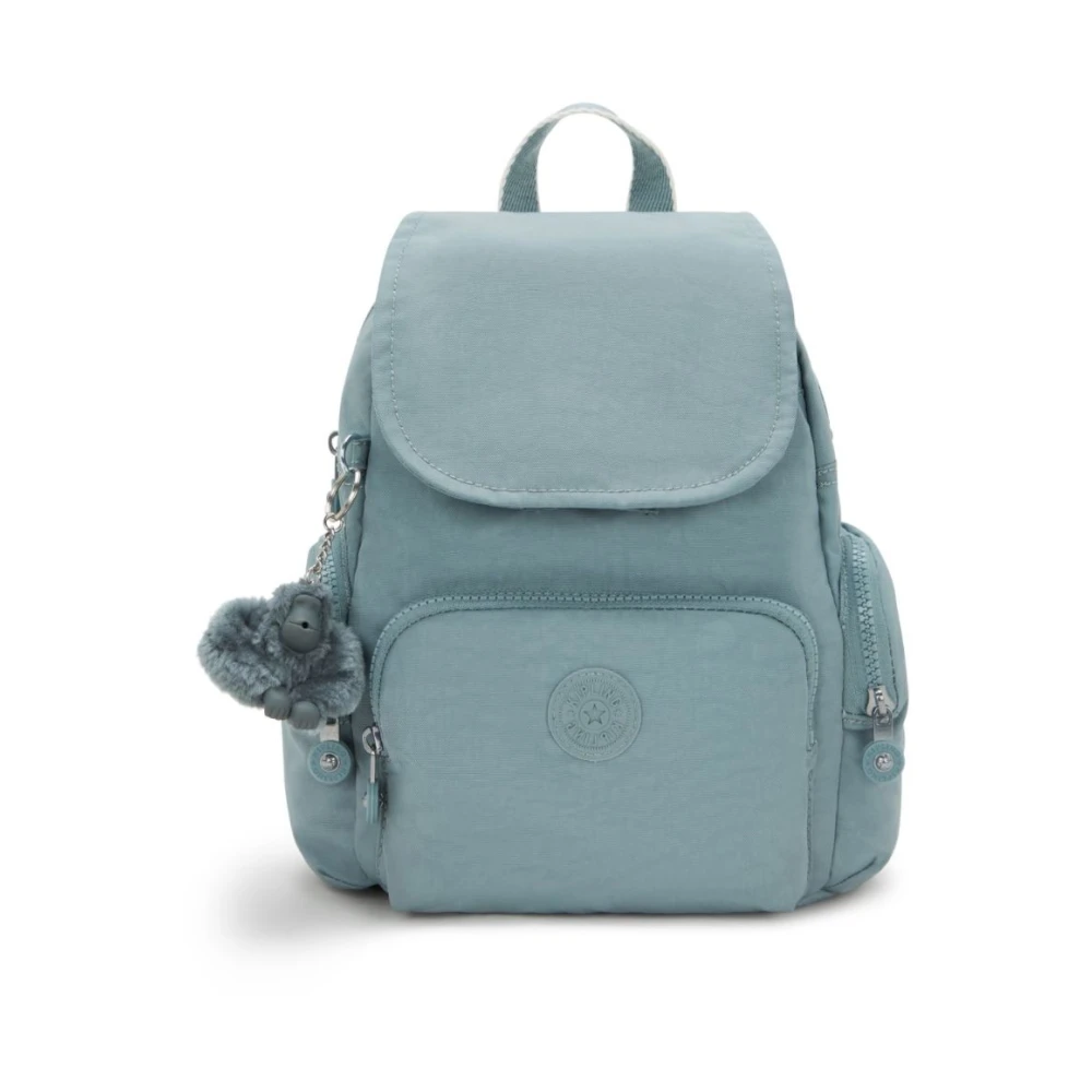 Kipling City Zip Rugzak Green Dames