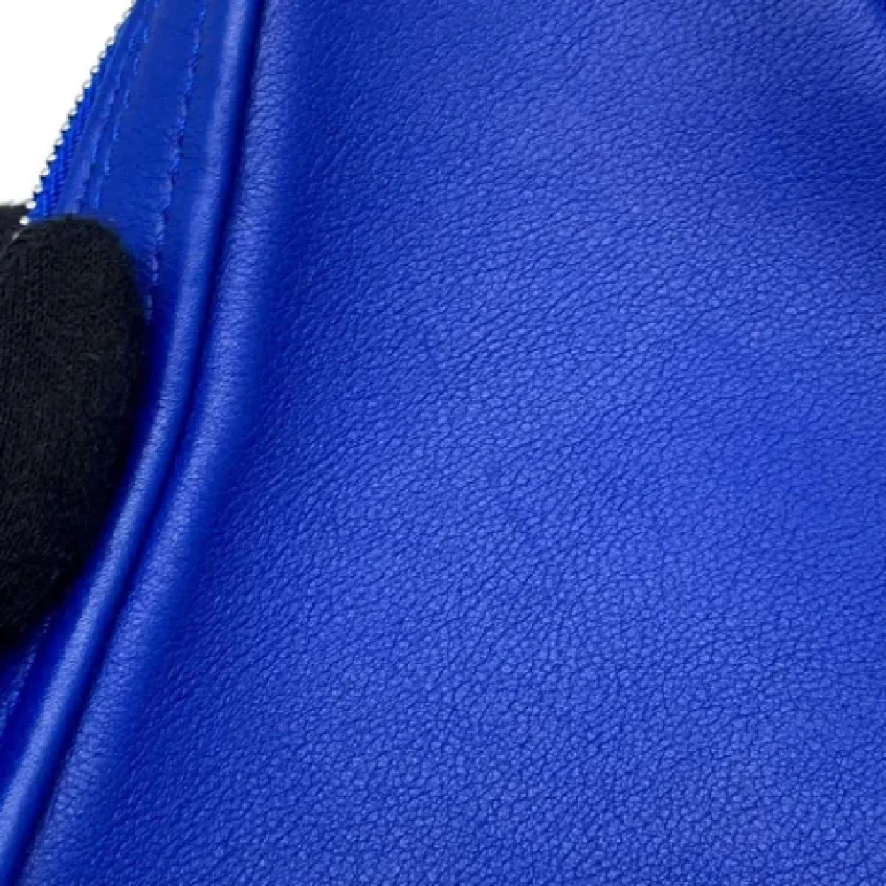 Balenciaga Vintage Pre-owned Leather balenciaga-bags Blue Dames