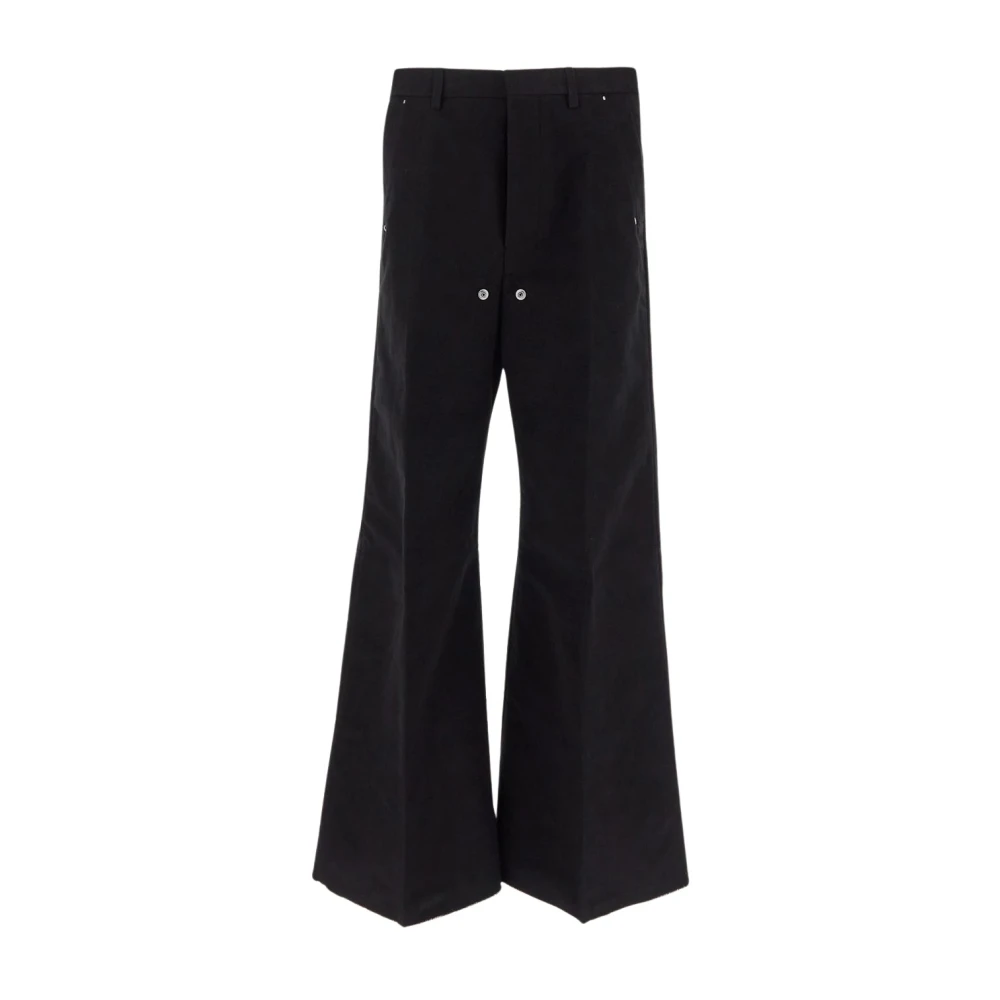 Rick Owens Tailored katoenen broek Black Heren