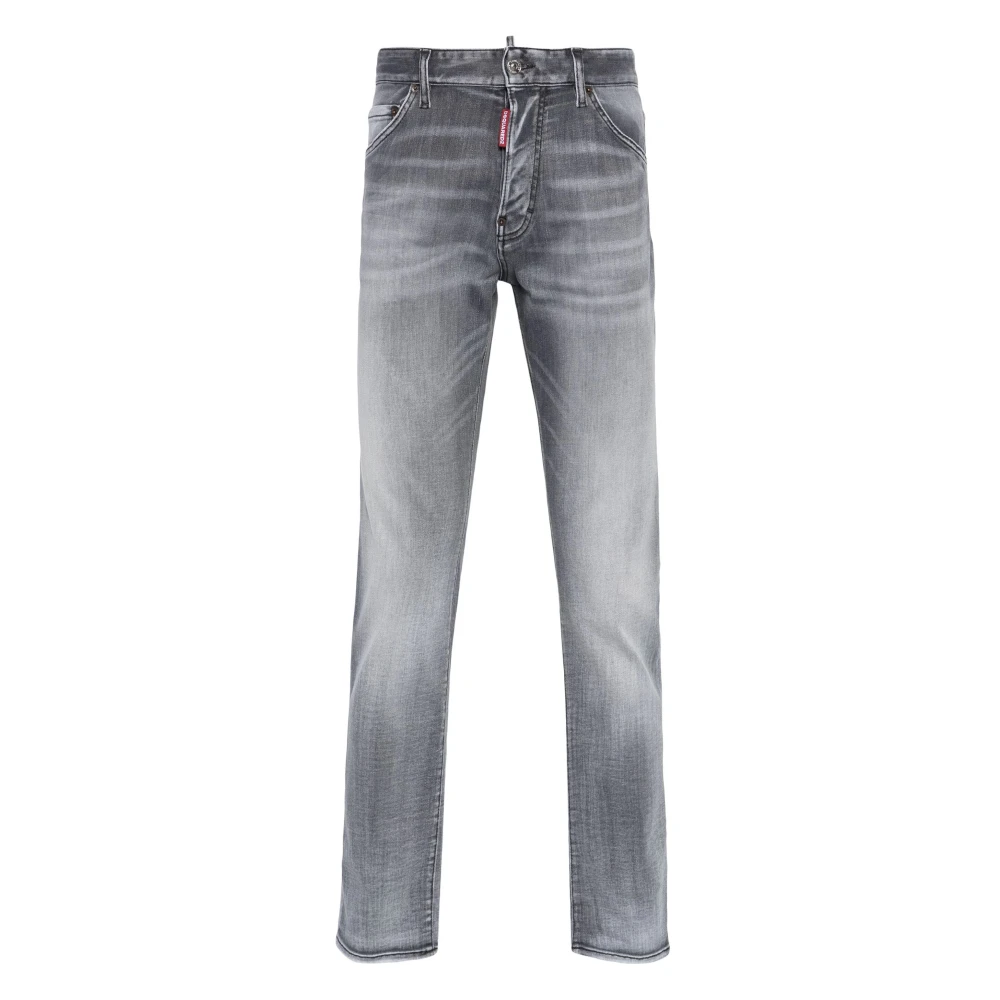 Dsquared2 Slim-fit Jeans Gray Heren