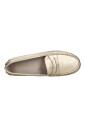 chaussures-plates-dorees