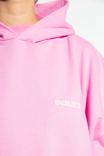 Logo-embroidered hoodie