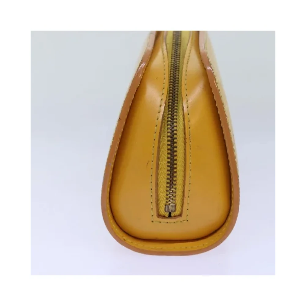 Louis Vuitton Vintage Pre-owned Leather louis-vuitton-bags Yellow Dames