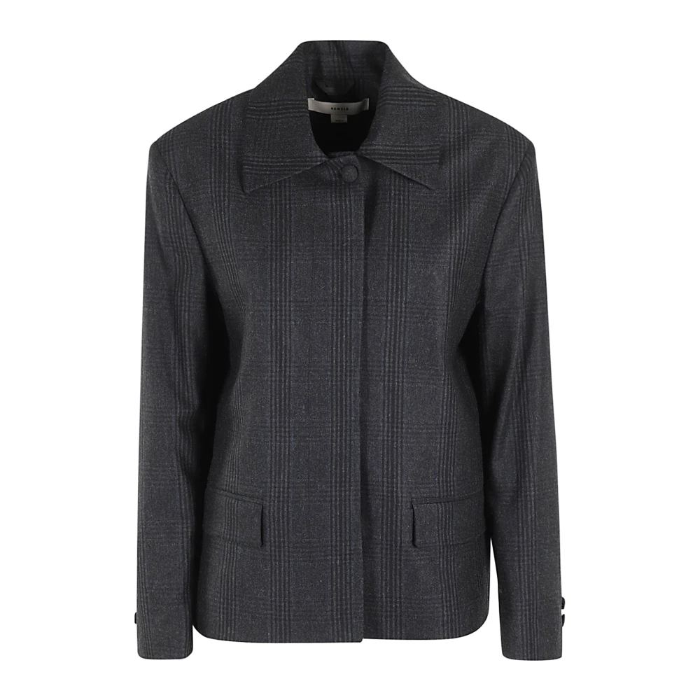 Remain Birger Christensen Klassieke Zwarte Blazer Gray Dames