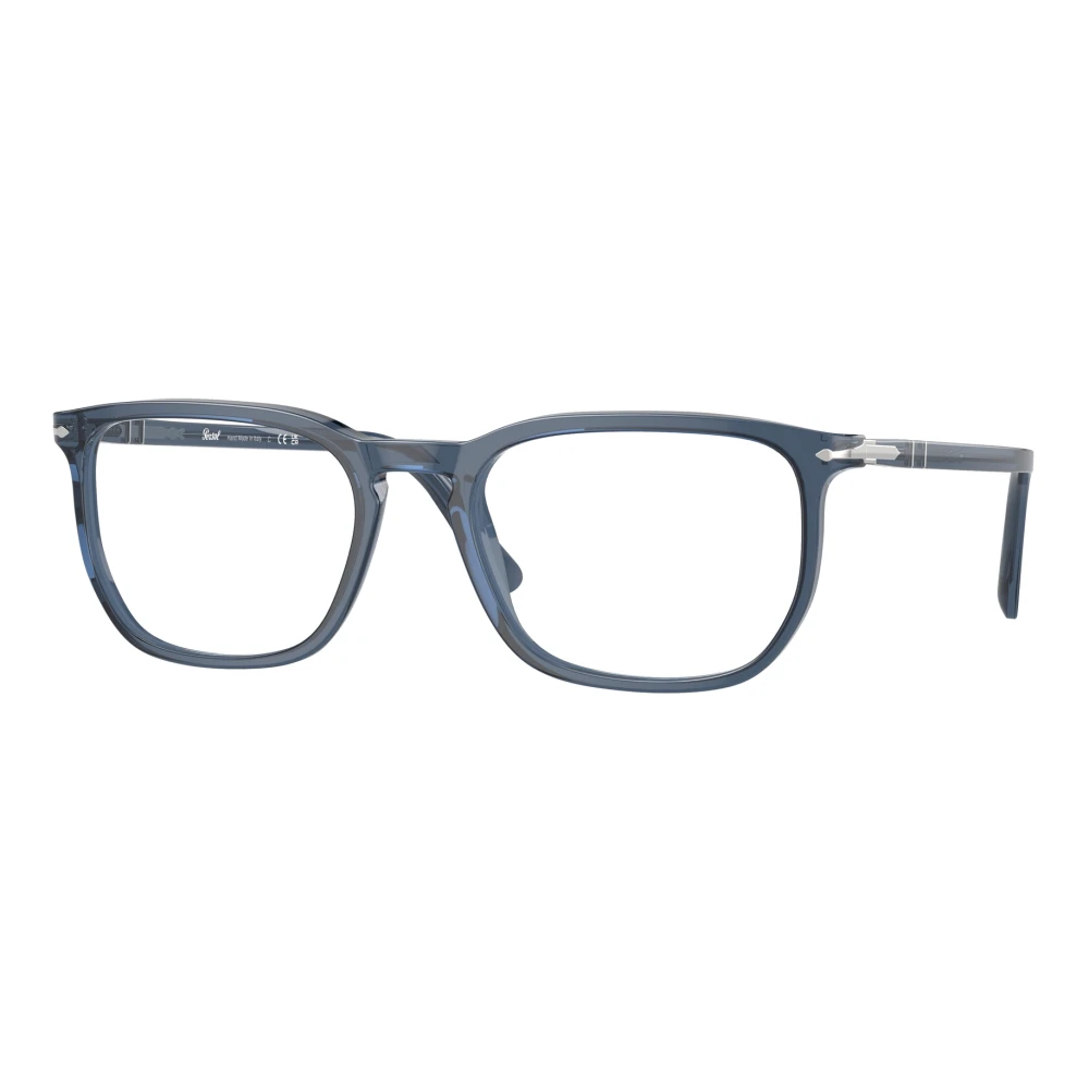 Persol Unisex Blue Glasses, 56 Mm, Stylish Eyeglasses In Color
