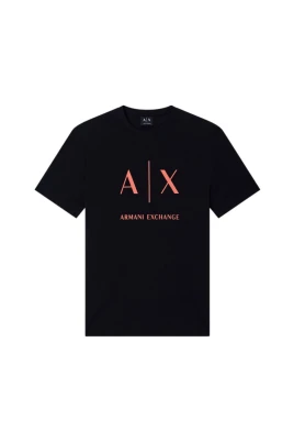 T-shirt med rund hals och korta ärmar