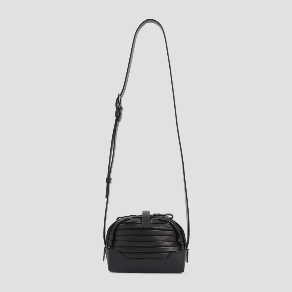 Giorgio Armani Zwarte Herentas Aw24 Black Heren