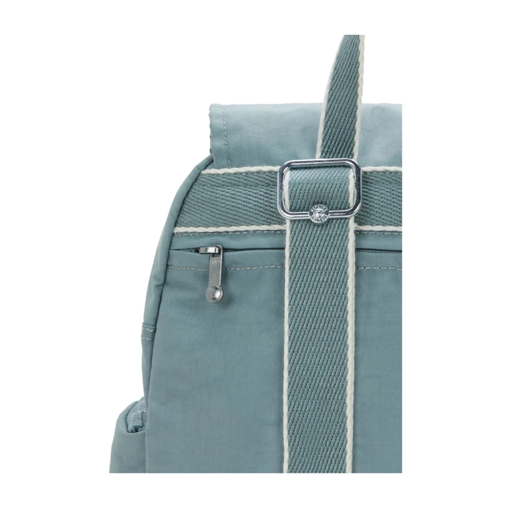 Kipling City Zip Praktische Rugzak Green Dames
