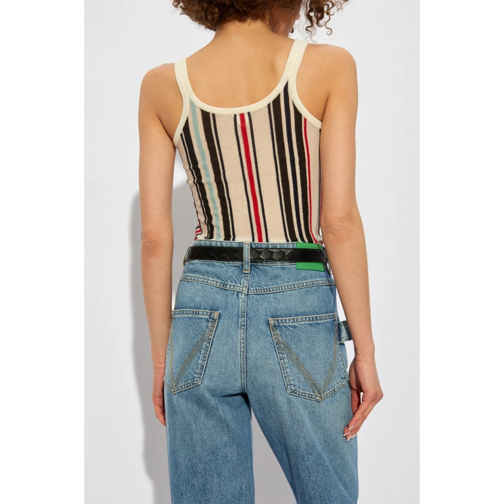 Bottega Veneta Gestreept patroon top Multicolor Dames
