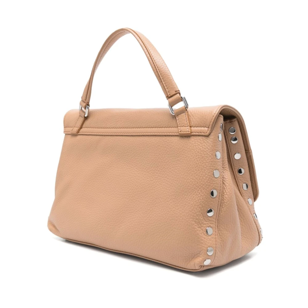 Zanellato Bruine Twist-Lock Top Handtas Brown Dames