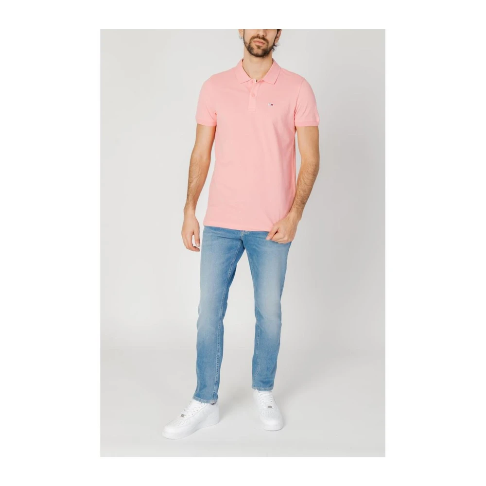Tommy Jeans Multicolor Katoenen Poloshirt Lente Zomer Collectie Multicolor Heren