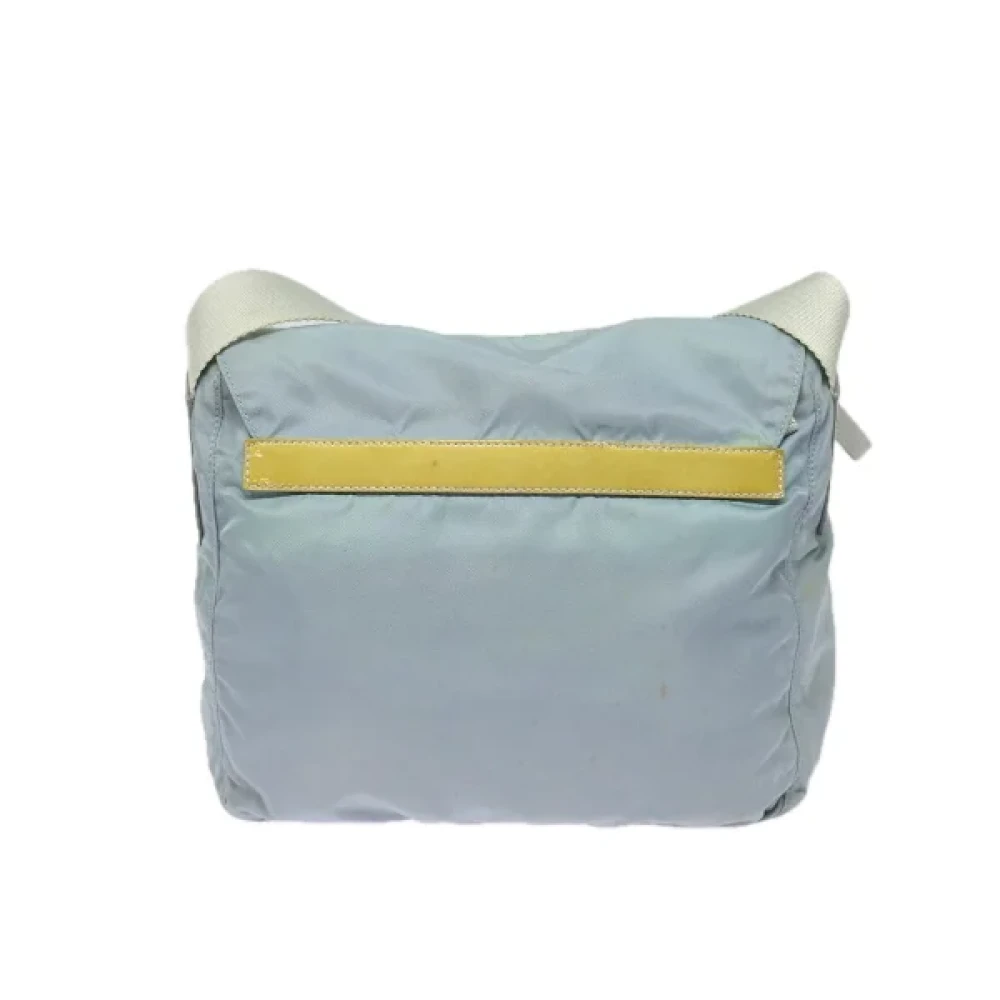 Prada Vintage Pre-owned Nylon prada-bags Gray Dames