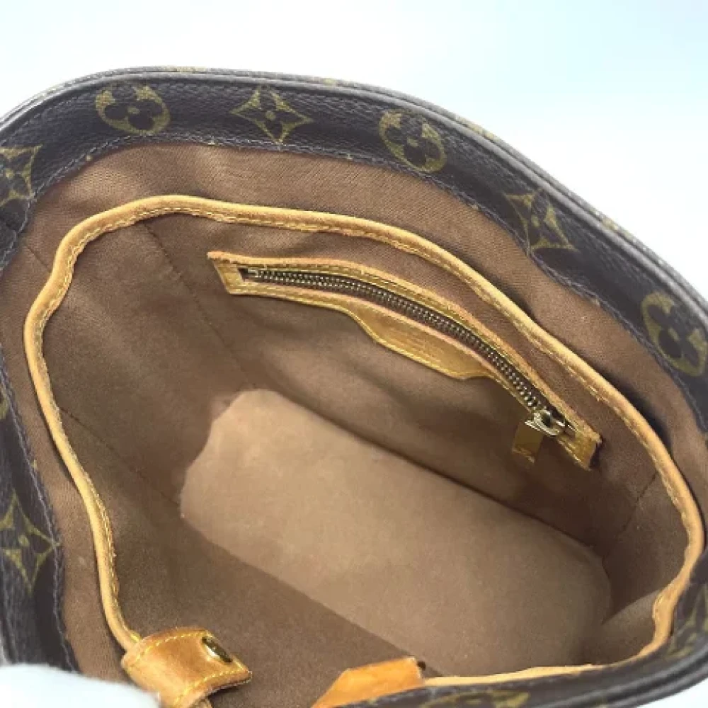 Louis Vuitton Vintage Pre-owned Cotton louis-vuitton-bags Brown Dames