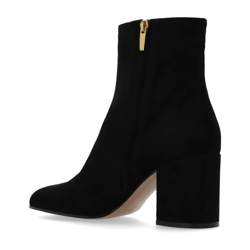 Gianvito Rossi Gehakte enkellaarzen 'Joelle'