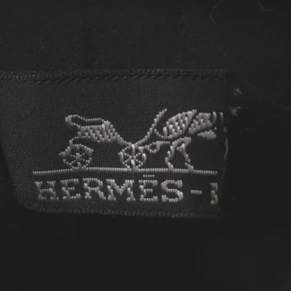 Hermès Vintage Pre-owned Wool totes Black Dames