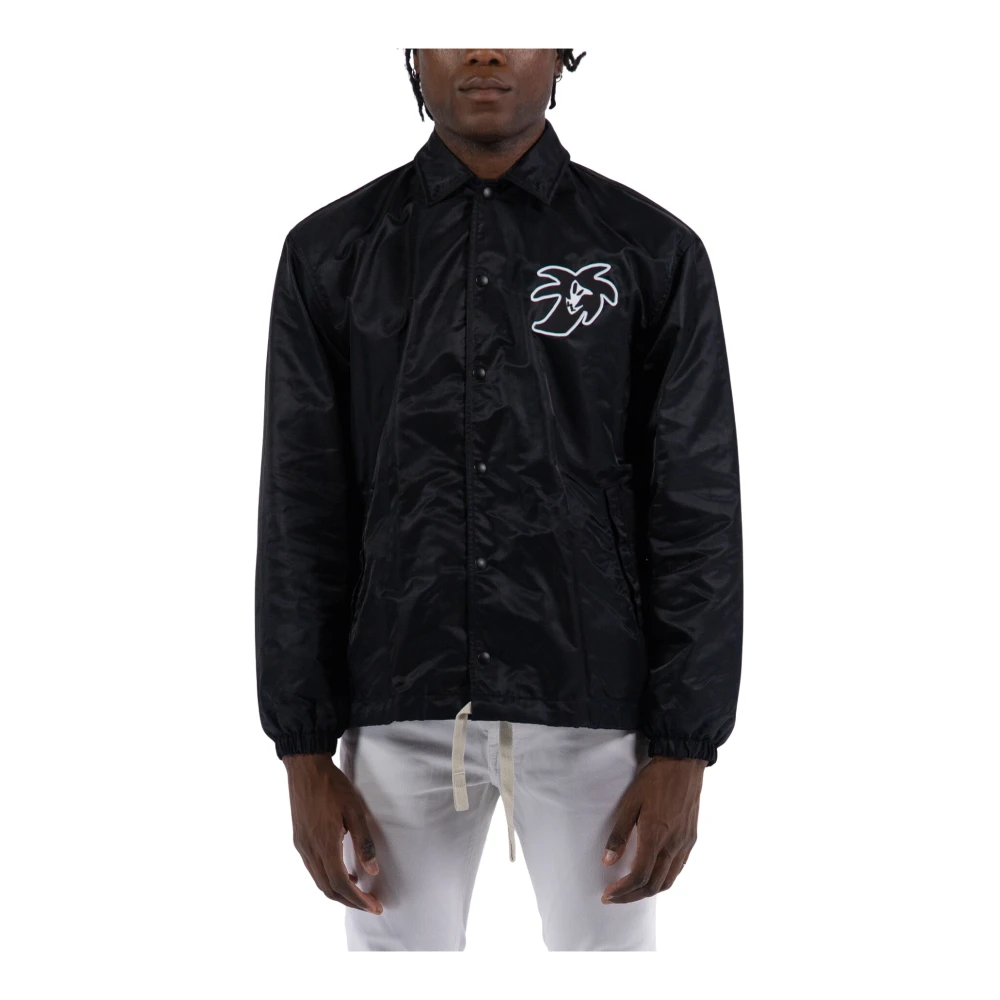 Palm Angels , Herren, Jacken, Schwarzk, M 