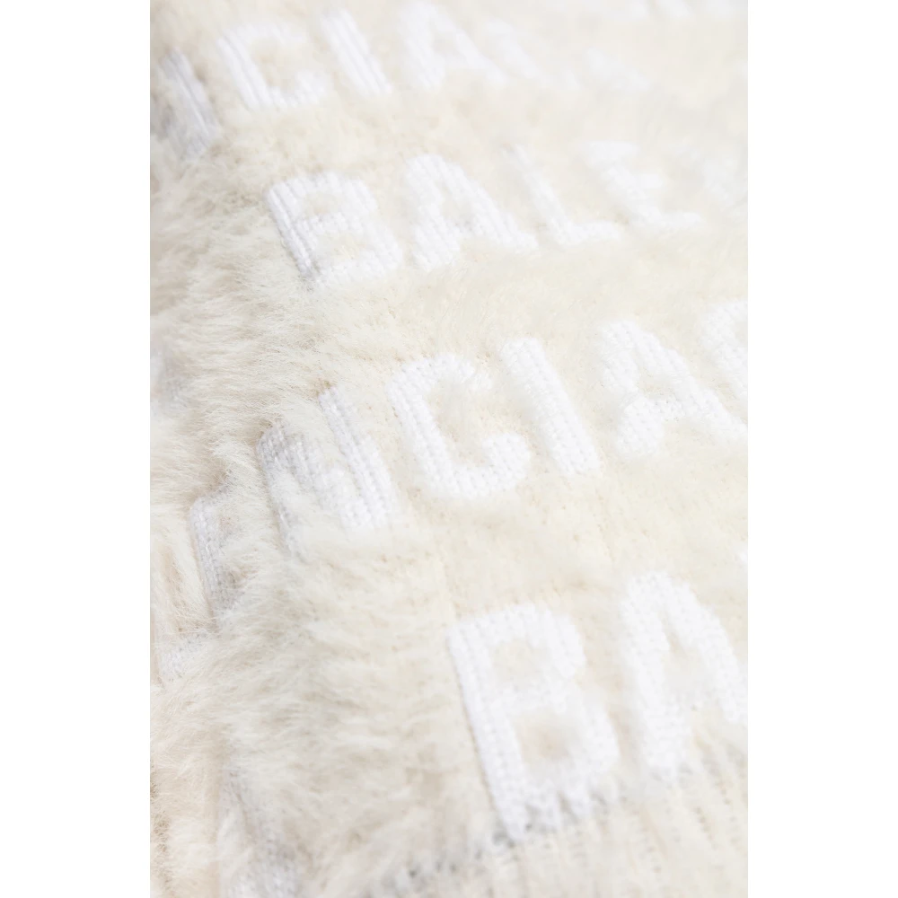 Balenciaga Monogram Sweater Beige Dames