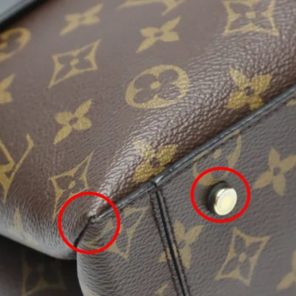 Louis Vuitton Vintage Pre-owned Canvas handbags Brown Dames