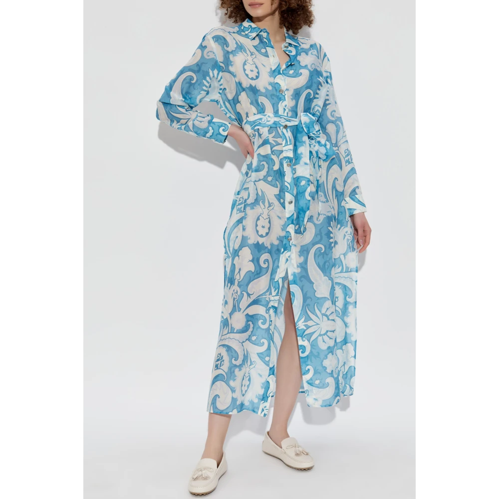 ETRO Strandjurk Blue Dames