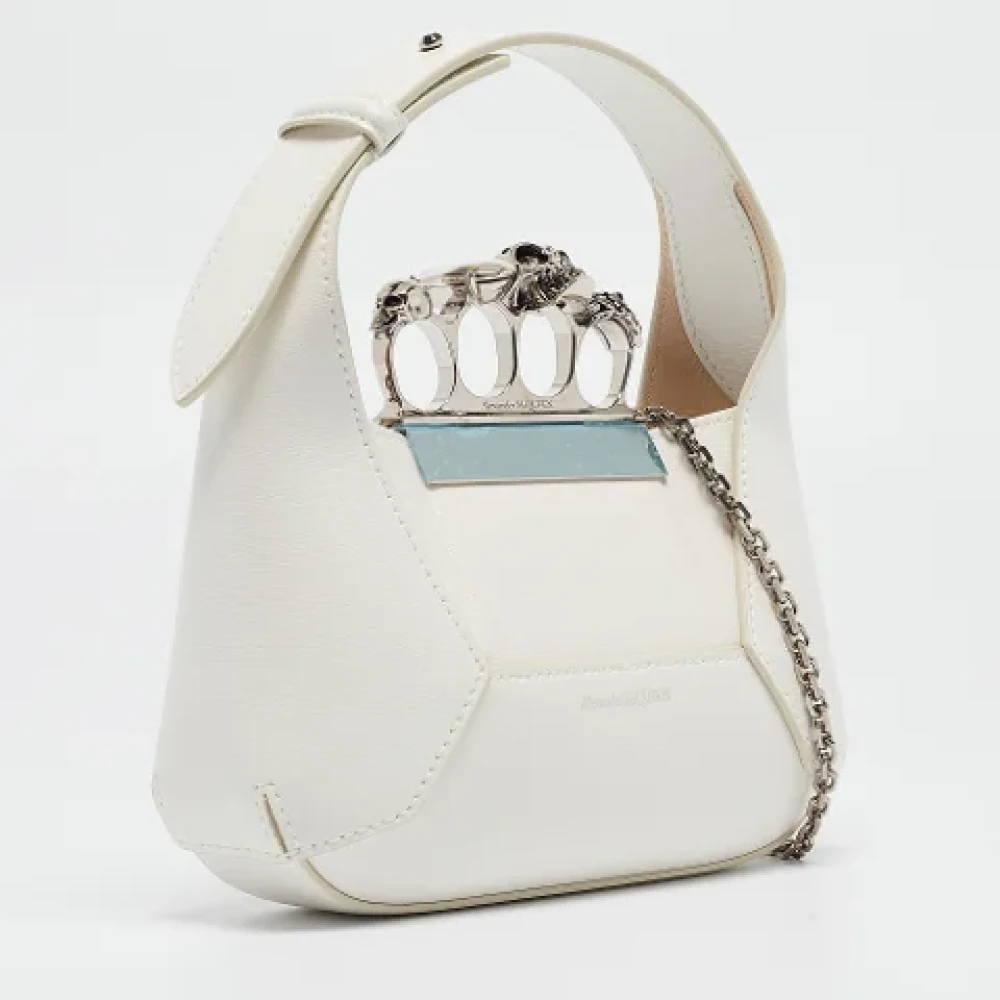 Alexander McQueen Pre-owned Leather handbags White Dames