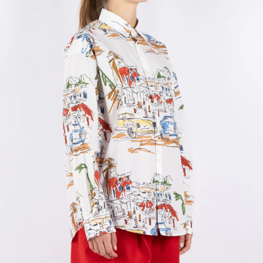 Jacquemus Simon Shirt Update Unieke Vrouwelijke Stijl Multicolor Dames