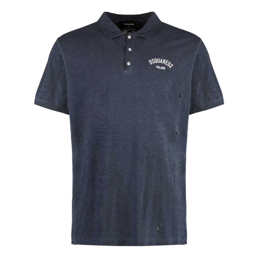 Dsquared2 Blu Polo - Immagine 2