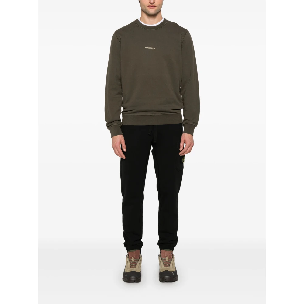 Stone Island Stijlvolle Sweatshirt V0054 Green Heren