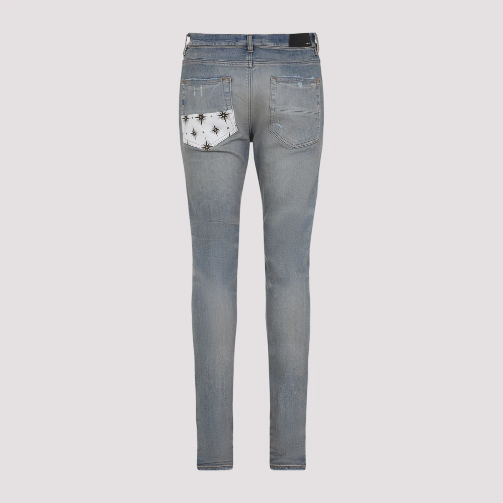 Amiri Blauwe Jeans Blue Heren