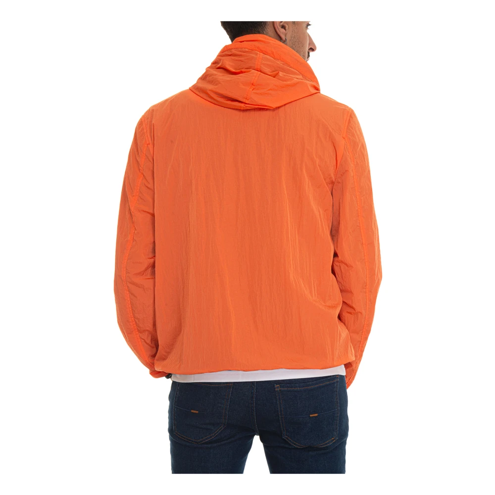Peuterey Windjack met winddichte manchet Orange Heren