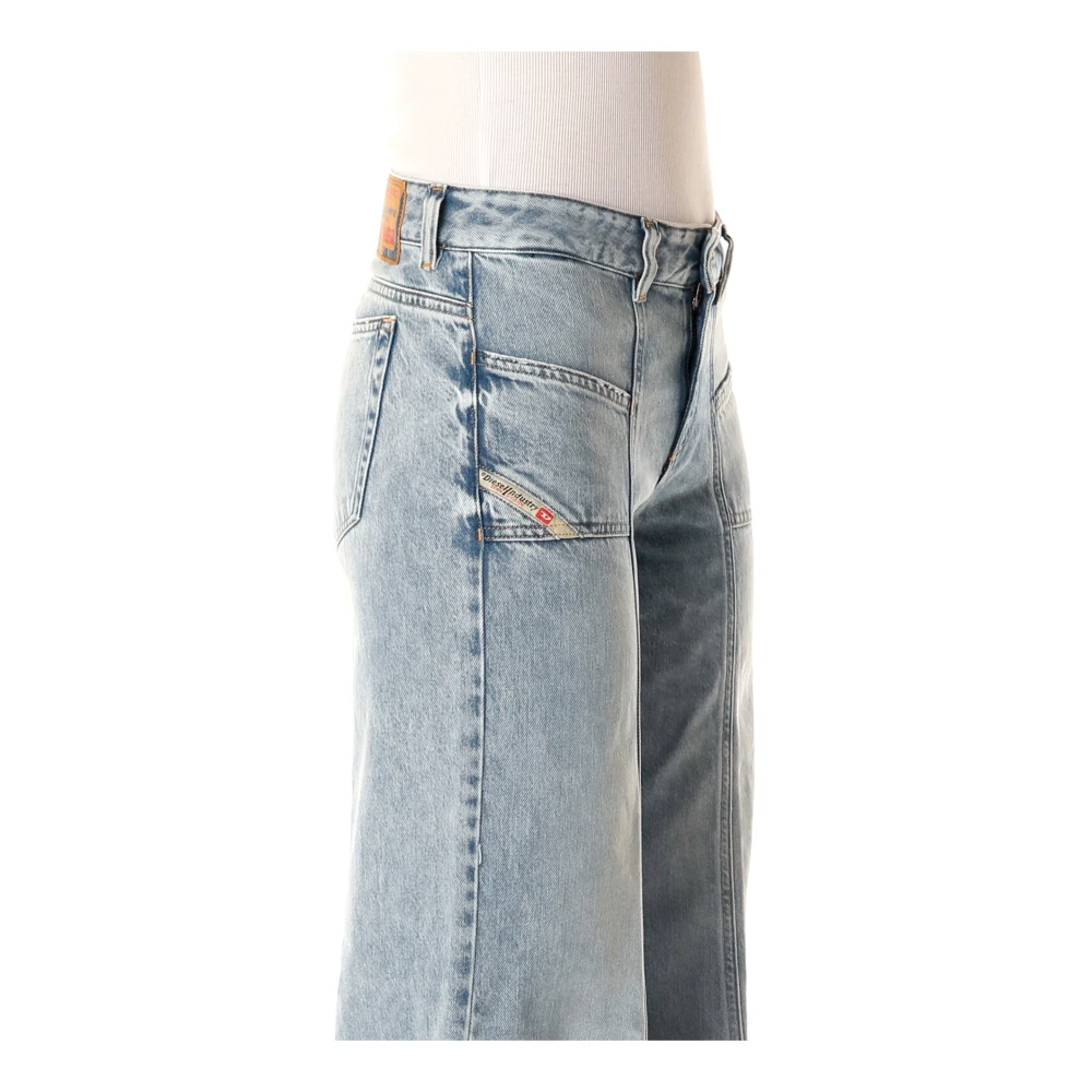 Diesel Retro Flare Fit Jeans Blue Dames
