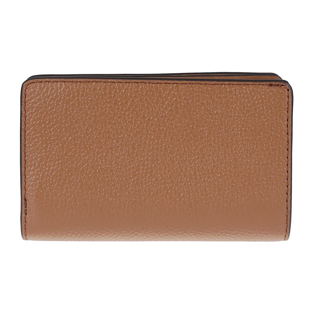 Michael Kors Snap Jet Set Portemonnee Brown Dames