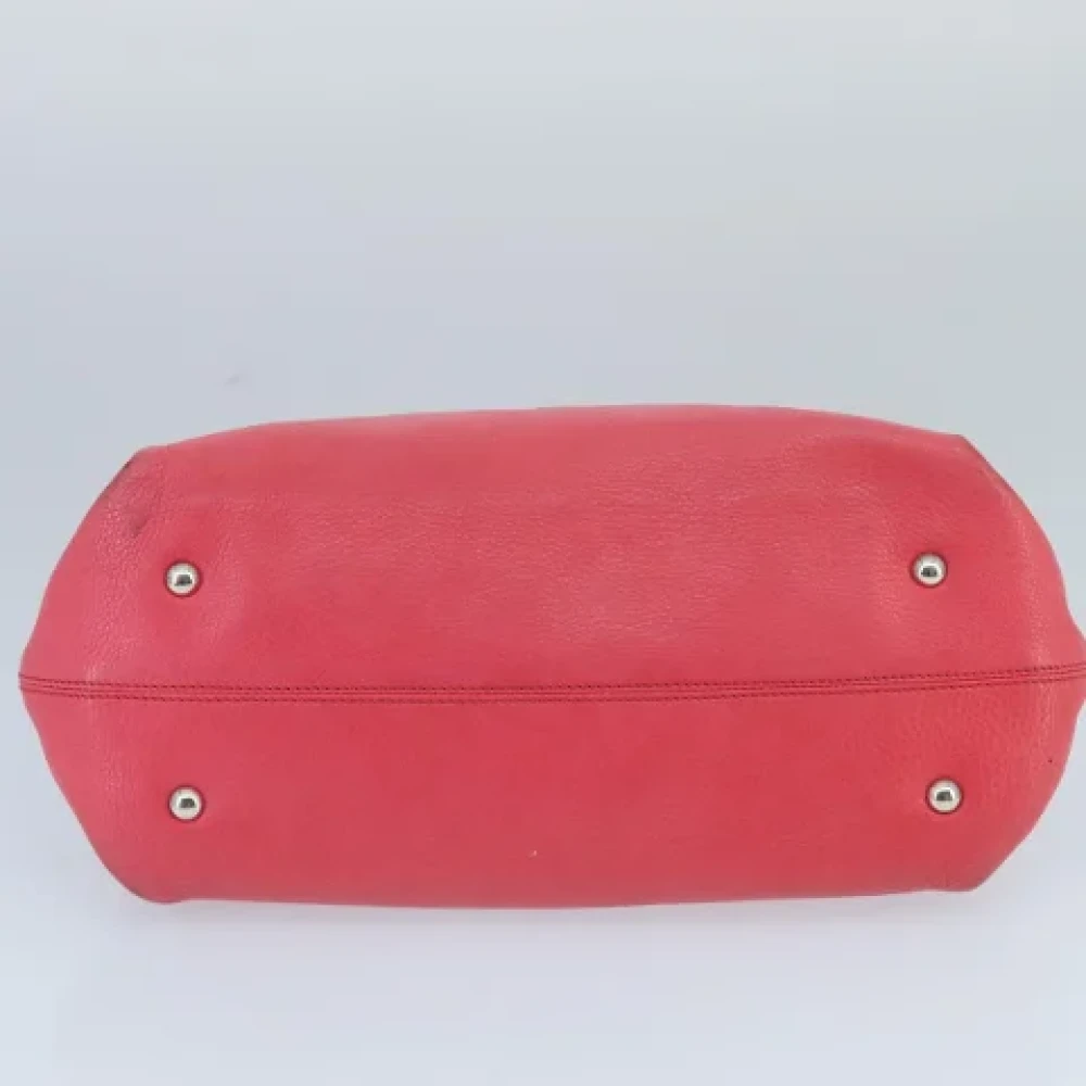 Salvatore Ferragamo Pre-owned Leather handbags Pink Dames