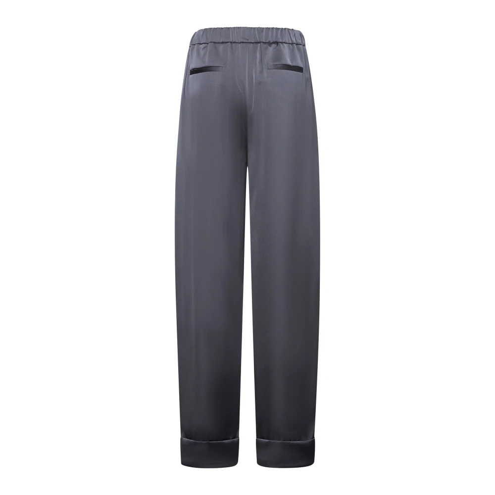 Blanca Vita Antraciet Broek Gray Dames