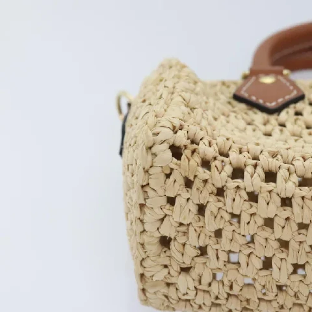 Louis Vuitton Vintage Pre-owned Fabric louis-vuitton-bags Beige Dames
