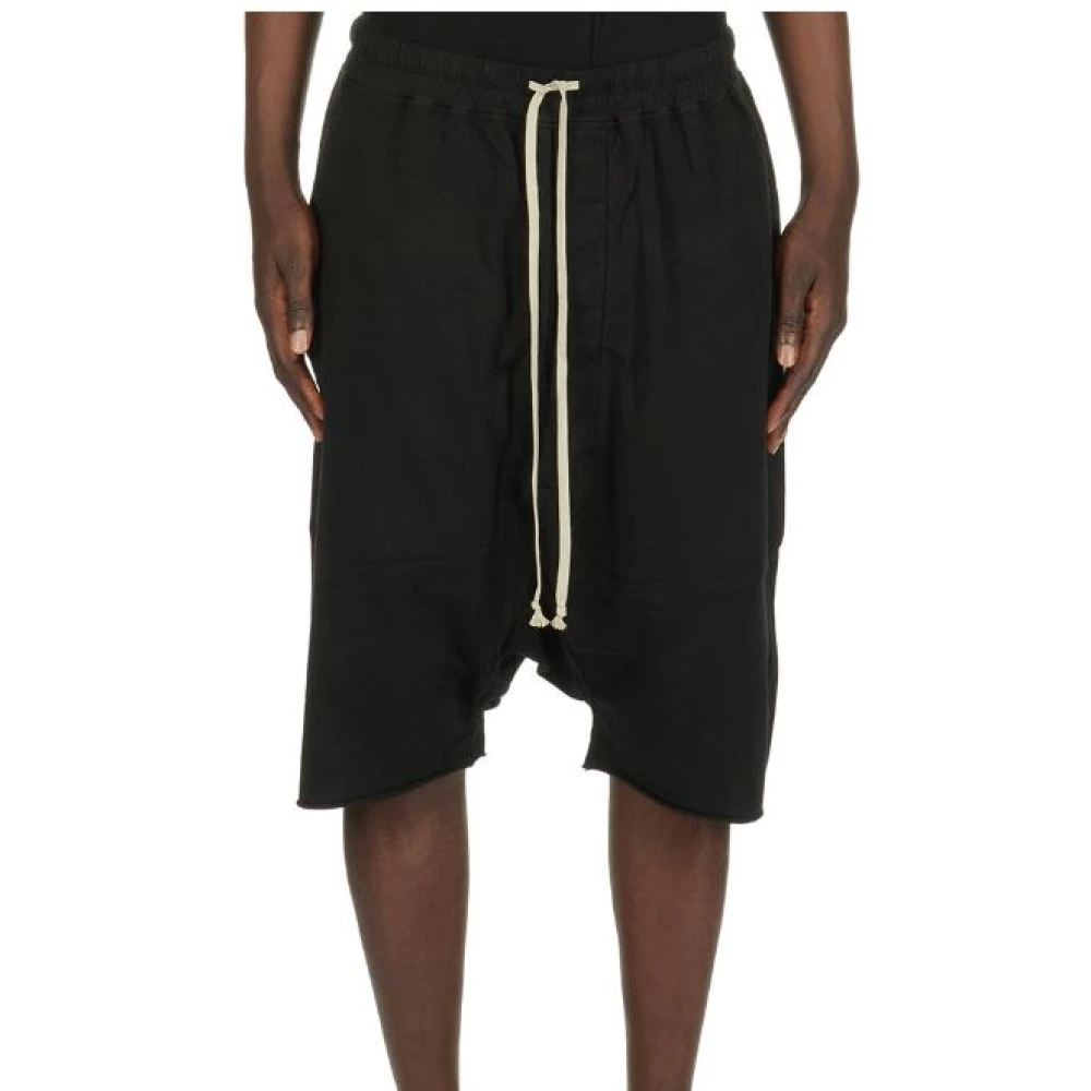 Rick Owens Casual Shorts Black Heren