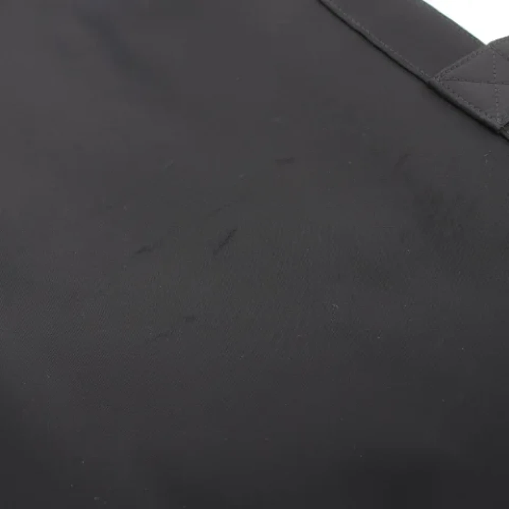 Burberry Vintage Pre-owned Leather totes Black Dames