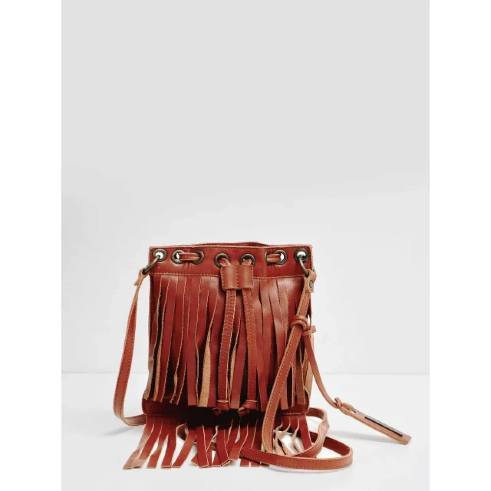 Dolce & Gabbana Pre-owned Leather shoulder-bags Brown Dames