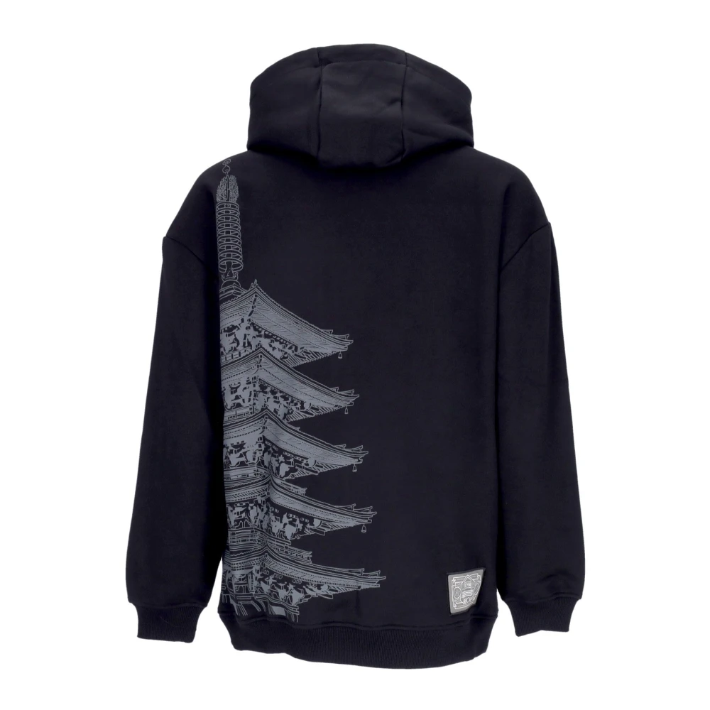 Dolly Noire Tokyo Zwarte Hoodie Heren Sweatshirt Black Heren