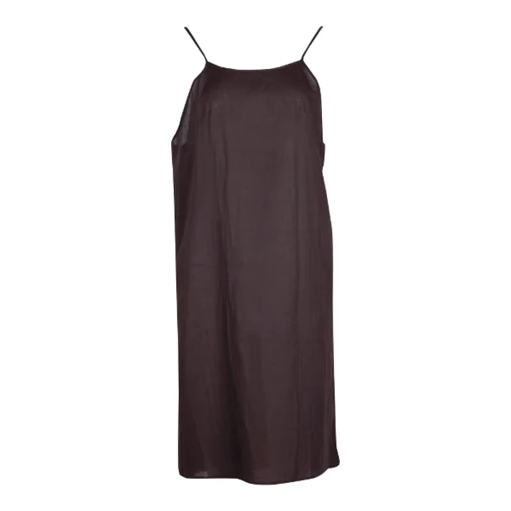 Isabel Marant Pre-owned Cotton dresses Brown Dames