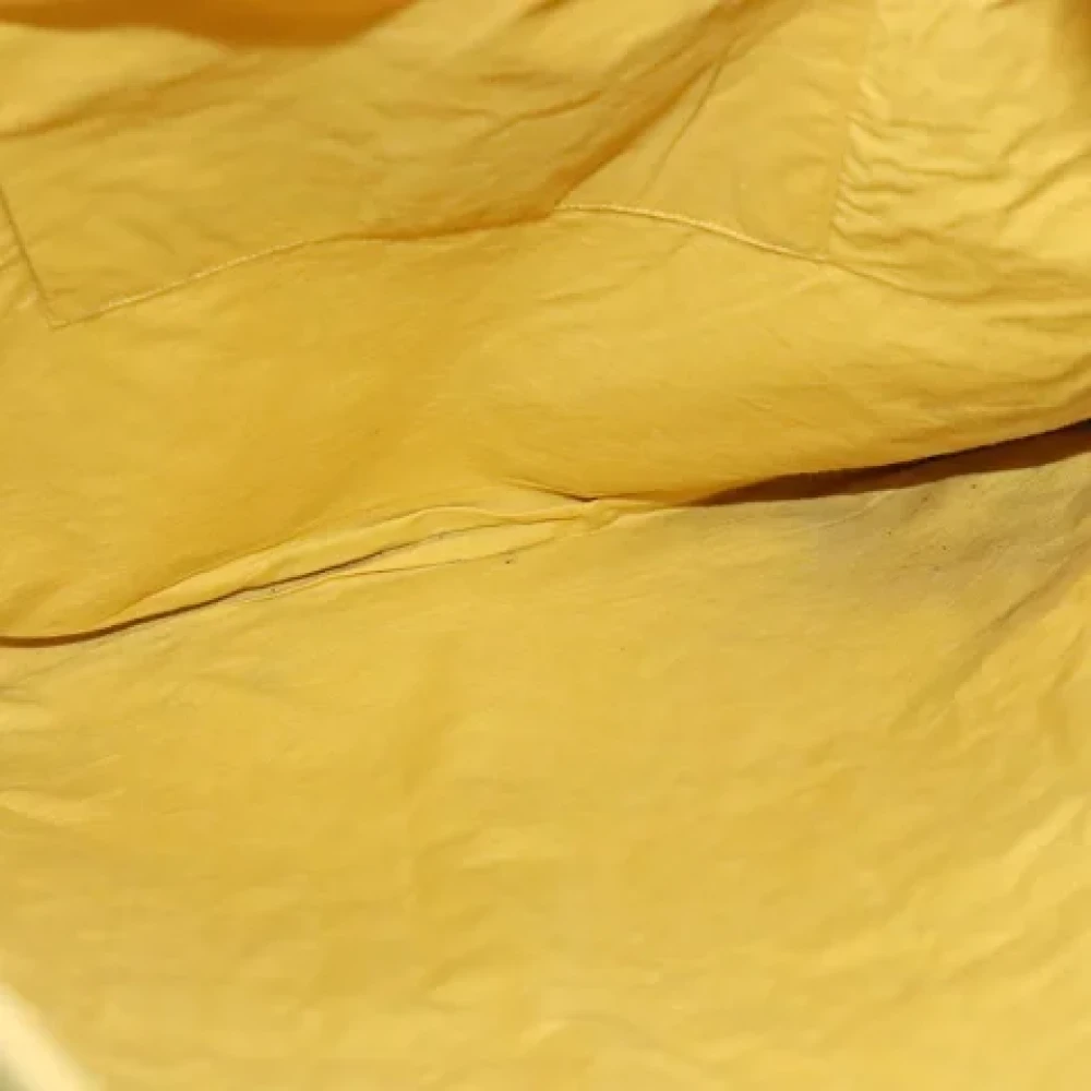 Hermès Vintage Pre-owned Cotton totes Yellow Dames