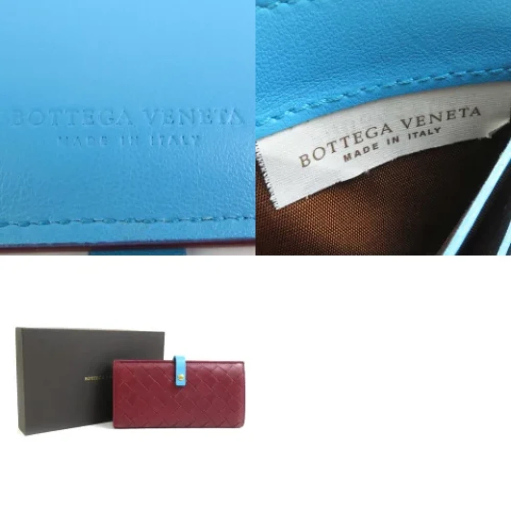 Bottega Veneta Vintage Pre-owned Leather wallets Brown Dames