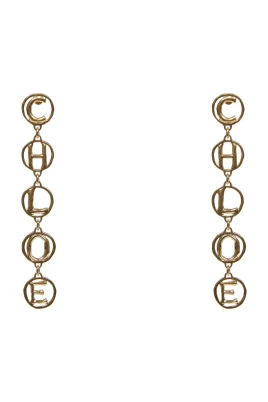 Script Earrings