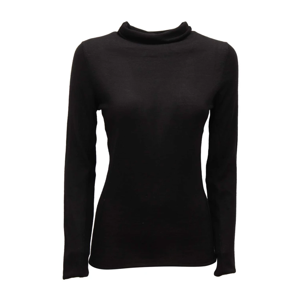 Pinko Black Sacro Dolcevita Jumper - Female - Turtlenecks - L - Knitwear