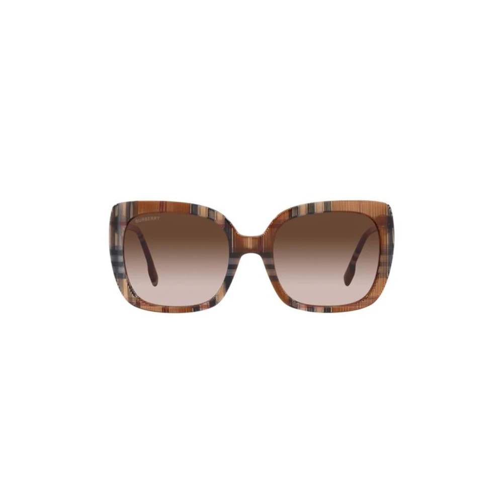 Burberry Woman Sunglass Caroll - Frame color: Brown Check, Lens color: Gradient Brown - Image 6