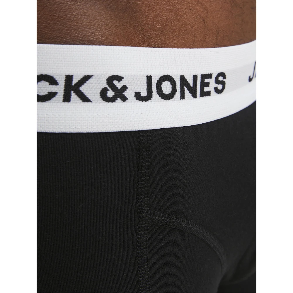 jack & jones Comfort Fit Trunks 5-Pack Black Heren