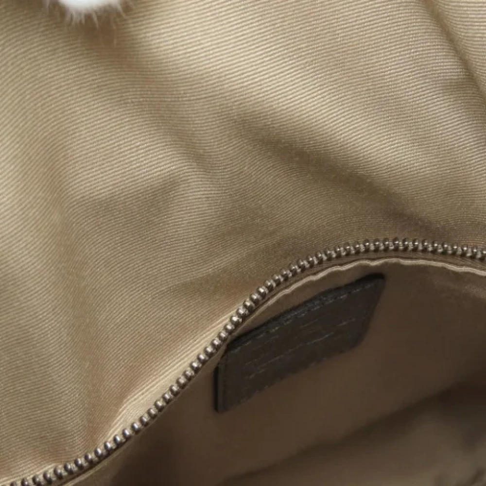 Burberry Vintage Pre-owned Plastic handbags Beige Dames